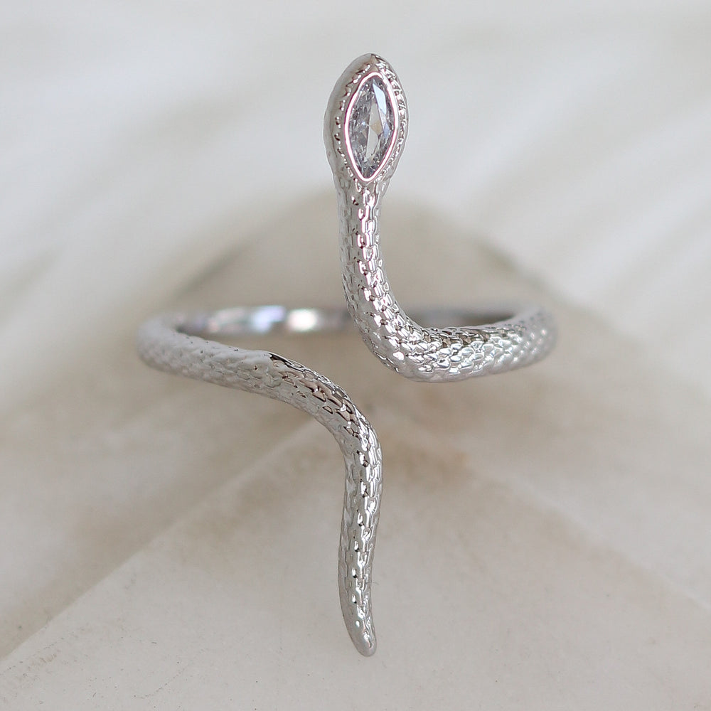 Snake Ring (Silver)