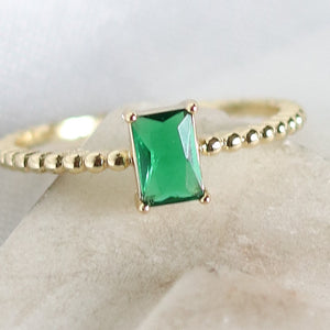 Emerald Winona Ring