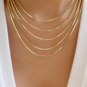 Gold Filled Essential Layering Chainsr