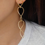 Gold Landon Hoops