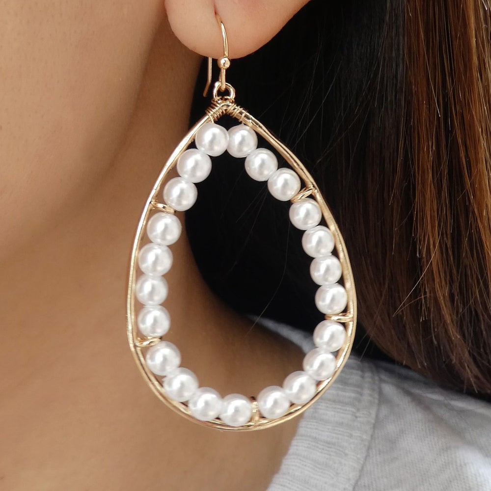 Misty Pearl Earrings