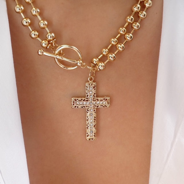 Glendale Cross Necklace