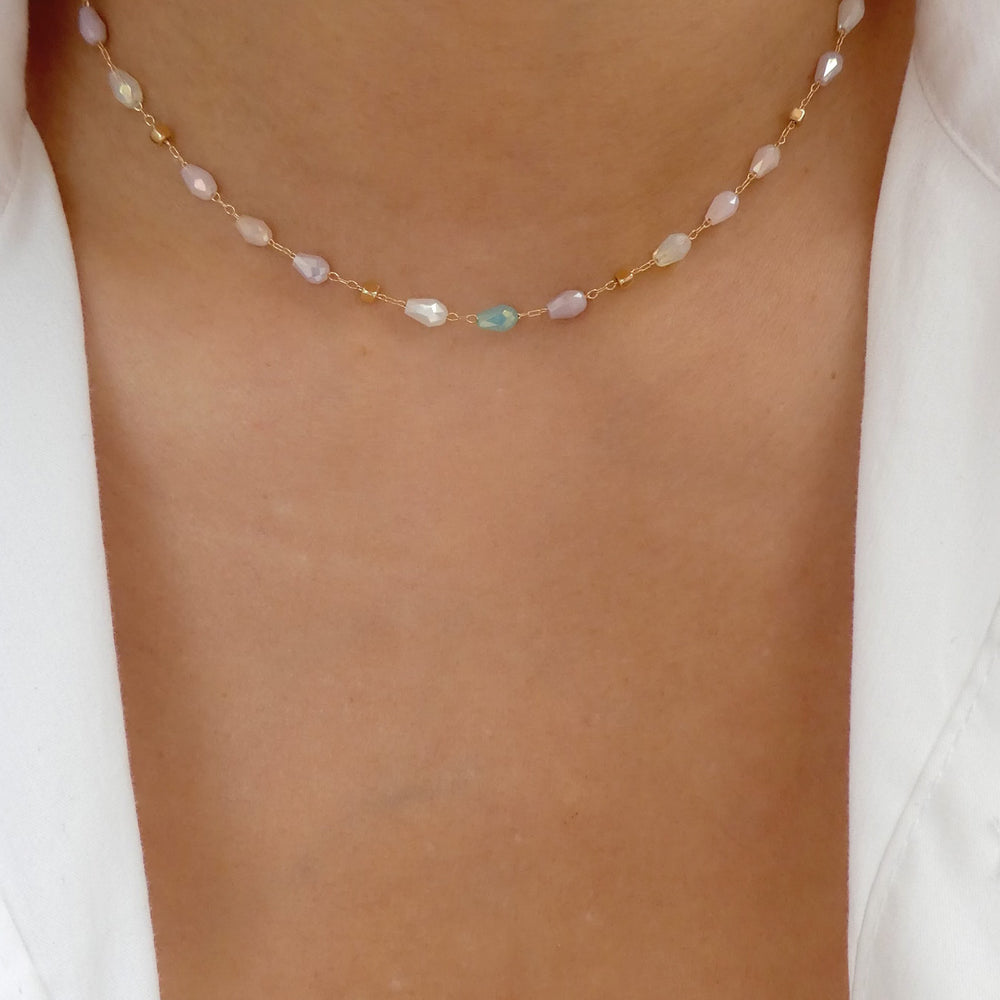 Pastel Bead Necklace