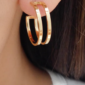 14K Brendan Hoops