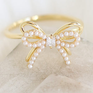 Mini Bow Ring