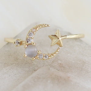 Brianna Moon Ring