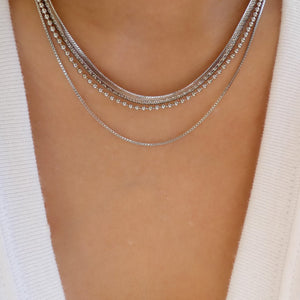 Rena Necklace (Silver)