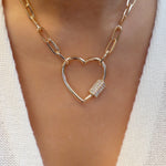 Caroline Heart Necklace