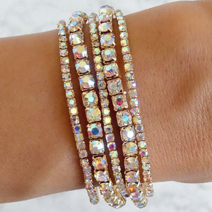 Crystal bracelet  Crystal bracelets, Bracelet shops, Crystals