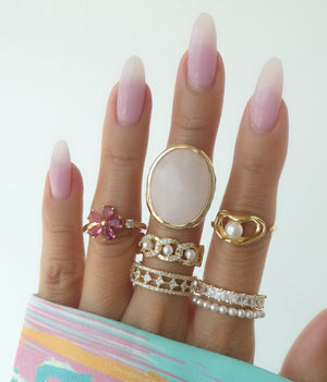 Pink Dorothy Ring