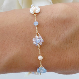 Dorothy Daisy Bracelet (Blue)