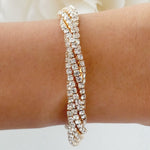 Crystal Twist Bracelet