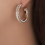 Crystal Warda Hoops