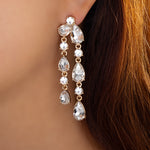 Crystal Laura Earrings