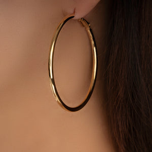 14K Skye Hoops