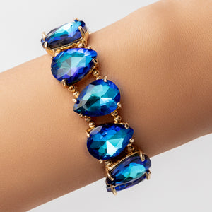 Crystal Janet Bracelet (Blue)