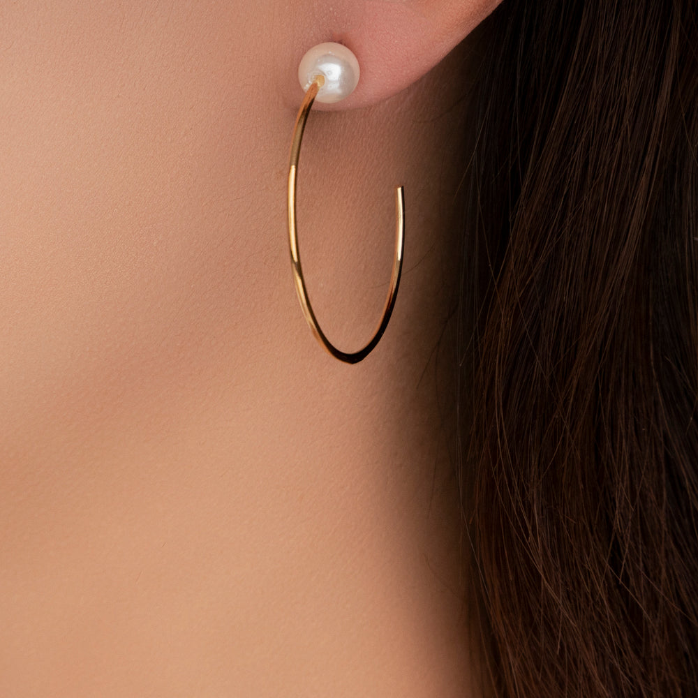 Gianna Pearl Hoops