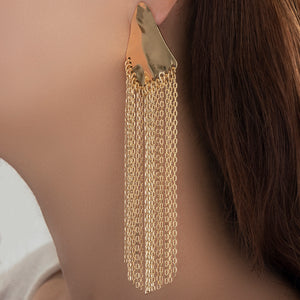 Gold Diana Earrings