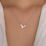 Crystal Alexia Necklace (Silver)