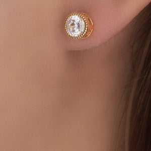 14K Crystal Charlotte Earrings