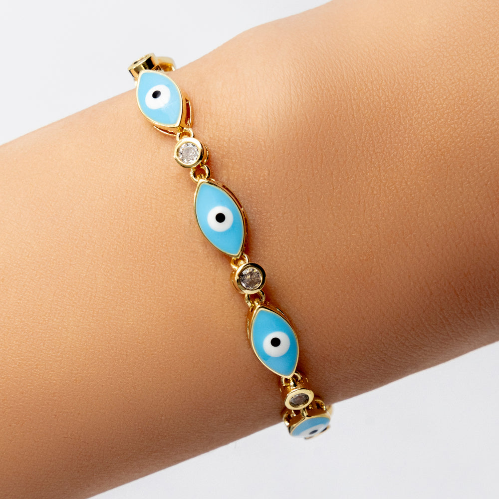 Eye Bracelet (Blue)