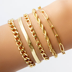 Sasha Link Bracelet Set