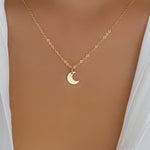 Simple Moon Necklace