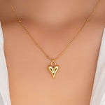 Janey Heart Necklace