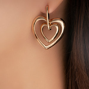 Bianca Heart Earrings