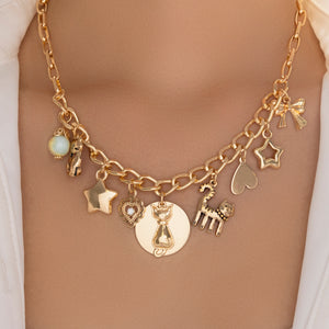 Cat Charm Necklace