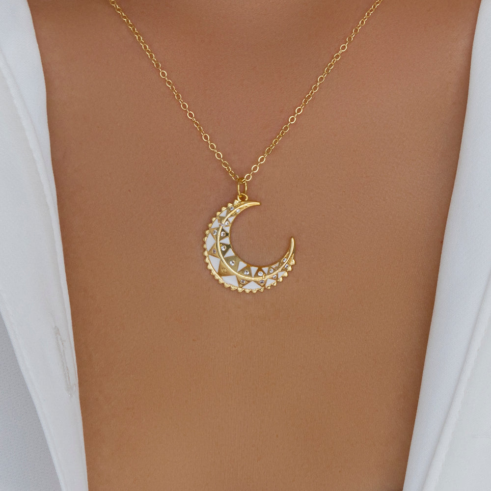 Davina Moon Necklace