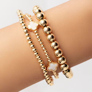 Lacey Steffy Bracelet Set (White)