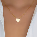 Mirror Heart Necklace