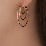 14K Daryl Hoops