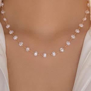 Athena Pearl Necklace