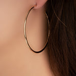 Classic Gold Hoops