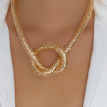 Gold Twist Necklace