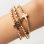 Evelyn Cross Bracelet Set