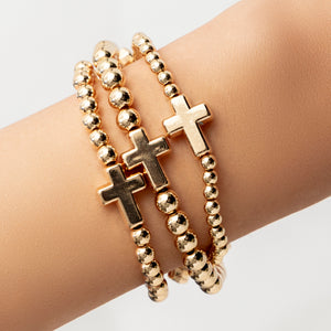 Evelyn Cross Bracelet Set