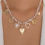 Locket Heart Charm Necklace