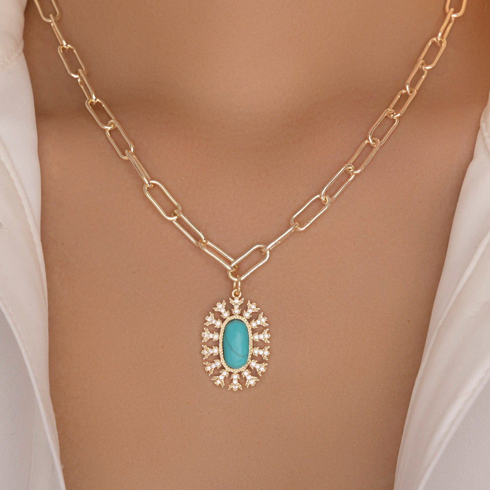 Turquoise Jody Necklace