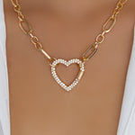 Crystal Katalina Heart Necklace