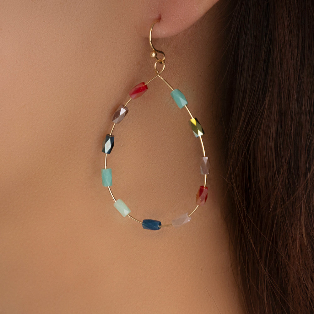 Multi Bead Hoops