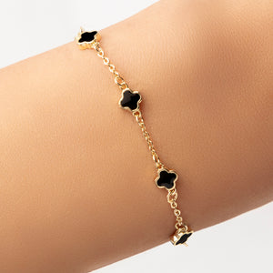 Mini Eva Steffy Bracelet (Black)