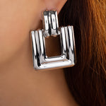Silver Erin Earrings