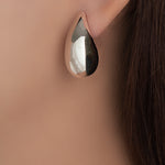 Silver Drop Earrings