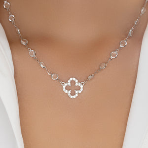 Silver Kylie Steffy Necklace