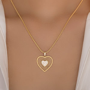 Amelie Heart Necklace