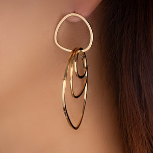 Gold Victoria Earrings