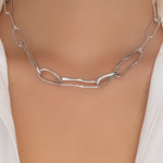 Diana Link Necklace (Silver)